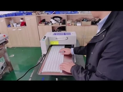 9 Paare 400mm/S Stahl-PCB-Abplattenmaschine Blei schneiden