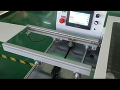 PCB-Entplatzer mit Hochgeschwindigkeits-Stahlblättern und Förderband