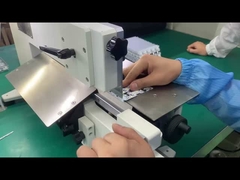 Vollautomatischer oder manueller Betrieb mit CWV-2M Handschub-PCB-Trennmaschine