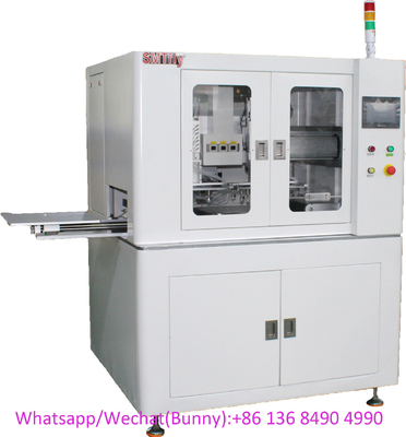 Inline-Leiterplatten-Depaneling-Maschine 0,8 MPa Vollautomatischer V-Schnitt