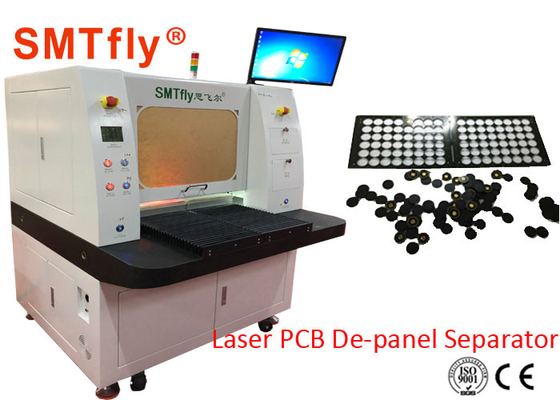 Maschine 100mm/S 0.6mm elektronische Laser PWBs Depanelizer mit sicherem Sensor