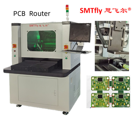 Off-Line-PCB-Depaneling-Router-Maschine mit KAVO Spindel, PCB-Depaneler