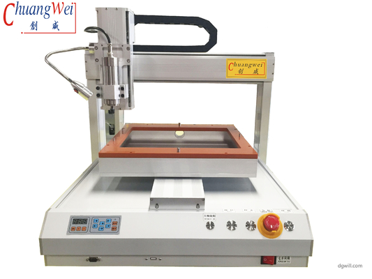 Schreibtisch-PCB-Router-Abplattenmaschine 50000r/S CNC-Fräsen
