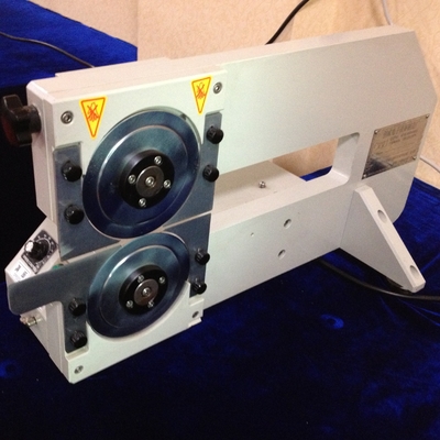 PCB-Separator Mahine Motorisierte V-Groove PCB-Depaneler mit kreisförmigen Blades