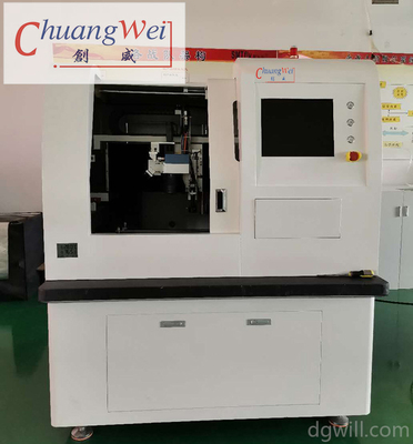 Inline-Laser-PCB-Depaneling-Maschine mit 355nm Laserwellenlänge angepasst