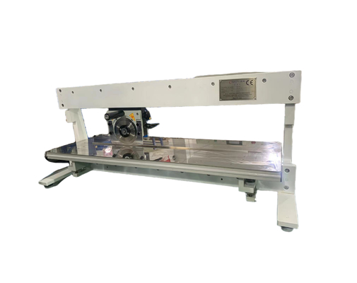PCB-Trennmaschine mit kreisförmigem und linearem Blatt, hocheffizienter manueller V-Schnitt