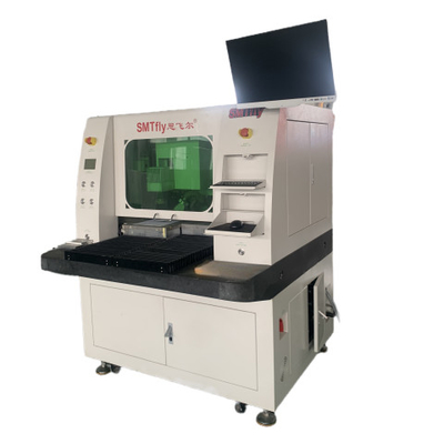 Off-Line Laser-PCB-Depaneling-Ausrüstung Präzision Schneiden ganze Maschine 0,03mm