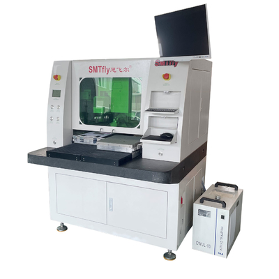 15W Laser-PCB-Abschlagmaschine Doppeltisch Festkörper-UV-Laser-Maschine Offline