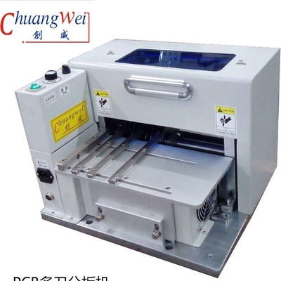 400 mm/s PCB-Entblößungsmaschine vollautomatisch für LED T8 T5 Produktionslinie