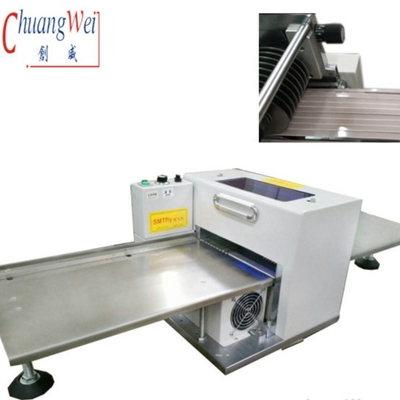 400 mm/s PCB-Entblößungsmaschine vollautomatisch für LED T8 T5 Produktionslinie