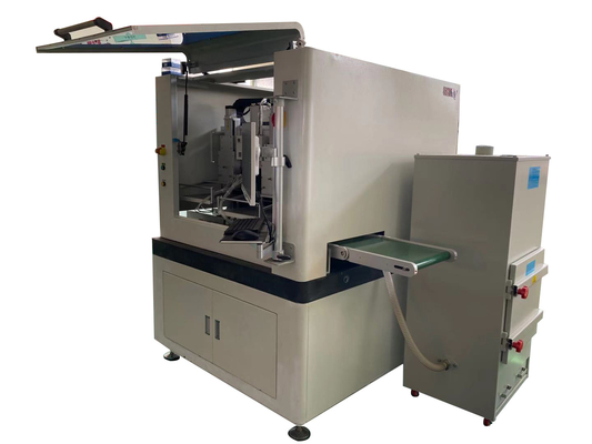 2 Tisch-PCB-Router-Maschine 0,5 mm Dicke CNC-Druckschaltplatte Inline