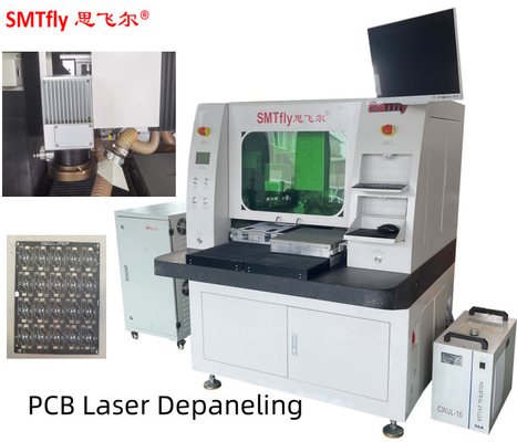 High-Precision-Laser-PCB-Depaneling-Maschine 335mm Schnittgröße