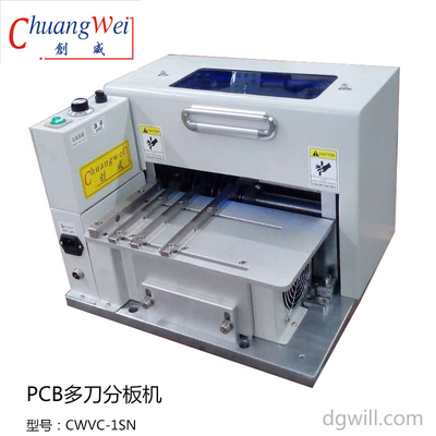 110V 400 mm/s 9 Paare Aluminium-Schneider-/Smd PWB-Maschine PWBs Depaneling
