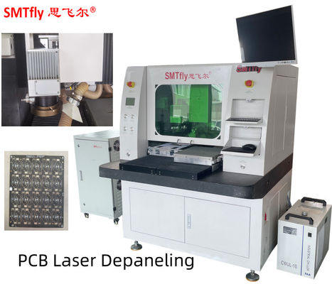 AC220V Automatische Laser-PCB-Abplatzierung Maschine Hochpräzision CCD Automatische Positionierung Offline
