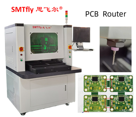4.2KW 3,0mm Dicke PCB-Routing-Maschine hohe Effizienz glatt Schnitt