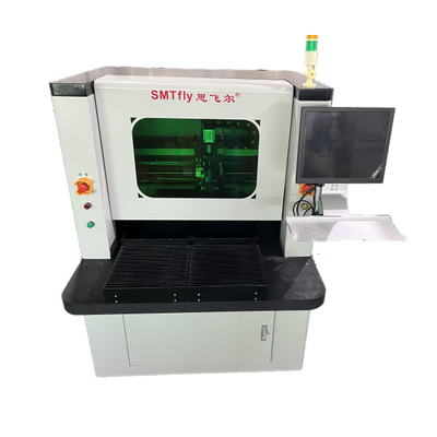 Hochpräzisions-PCB-Doppelplattform-Router-Maschine für das Schneiden von großen PCBA-Produkten