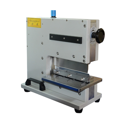 Metallplatten mühelos mit CWVC-220 pneumatischer V-Rohr-PCB-Schneidemaschine schneiden