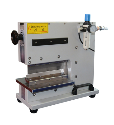 Metallplatten mühelos mit CWVC-220 pneumatischer V-Rohr-PCB-Schneidemaschine schneiden