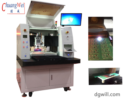 Hochgenaue Laser-PCB-Depaneliermaschine mit 0,002 mm Mindestliniebreite