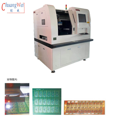 Optional Edelstahl-Inline 17W Laser-PCB-Depaneling-Maschine Vertrauenserkennung