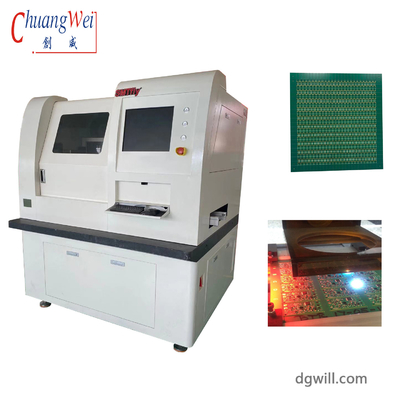 Optional Edelstahl-Inline 17W Laser-PCB-Depaneling-Maschine Vertrauenserkennung