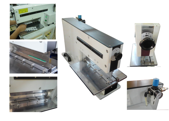 Pneumatische V-Groove-PCB-Schneidmaschine SMTfly-480J mit Kapazitätszählerfunktion