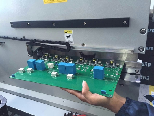Pneumatische V-Groove-PCB-Schneidmaschine SMTfly-480J mit Kapazitätszählerfunktion