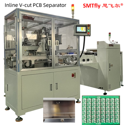 PCB-Depaneler 0,7Mpa PCB-V-Schneidemaschine Online Pneumatische 3,5 mm Lineare Klinge 330 mm