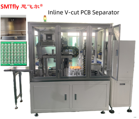 Auf Linie schnitt V Depanel-Maschine pneumatische 3.5mm, die V PWB-Trennzeichen Depaneling schnitt, PWB Depanelizer