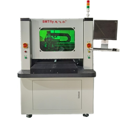 Stabile PCB-Routermaschine mit doppelten Arbeitstischen für die Produktion