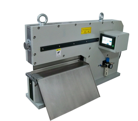 Antriebsfreie PCB-V-Schneidmaschine mit verstellbaren Messern und Kapazitätszählern