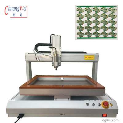 Desktop-PCB-Routermaschine mit 500 mm/s Positioniergeschwindigkeit und hoher Steifigkeit