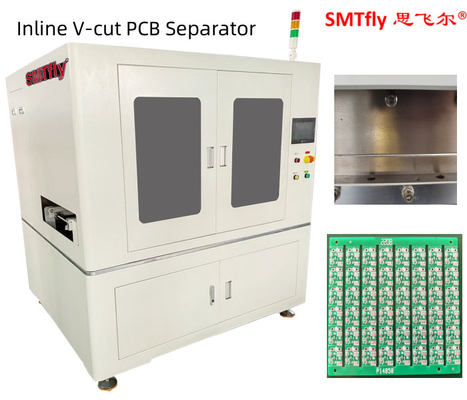 Weiterentwickelte pneumatische PCB-V-Schneidmaschine für präzise und sichere PCB-Entplatzierung SMTfly-330