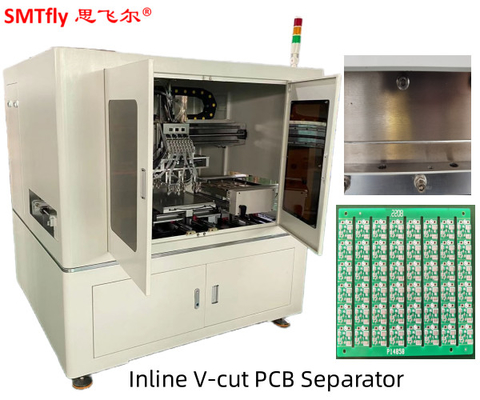 Weiterentwickelte pneumatische PCB-V-Schneidmaschine für präzise und sichere PCB-Entplatzierung SMTfly-330