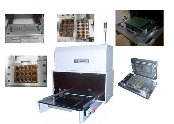 0.08MM starke LCD Anzeige CNC-pneumatisch PWB-Stanzmaschine