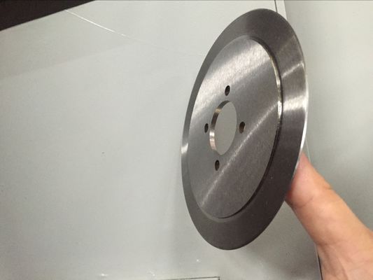 Kleine halbautomatische V-Nut, die Maschine mit scharfen runden Blättern trennt