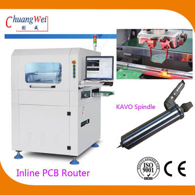 Inline-PCB-Montage-Maschine PCB-Router mit KAVO Spindel 60000 Umdrehungen pro Minute