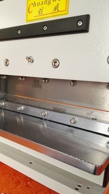 Pneumatisches PWB Depanelizer mit festem Eisen-Rahmen und 2 scharfen linearen Blättern