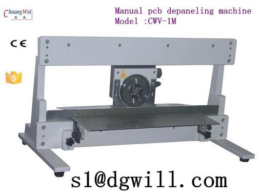 Entblenden mit einer manuellen V-Schneidmaschine CWV-1M vereinfacht