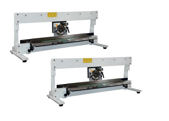 Umweltschutz manuelle PWB-Trennzeichen-Maschine mit Kreis- u. linearem Blatt